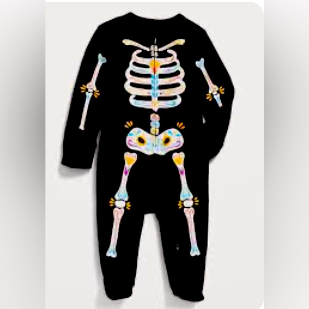 Old Navy Rainbow Bones Family Matching Pajamas Día De Los Muertos Size 6T Kids